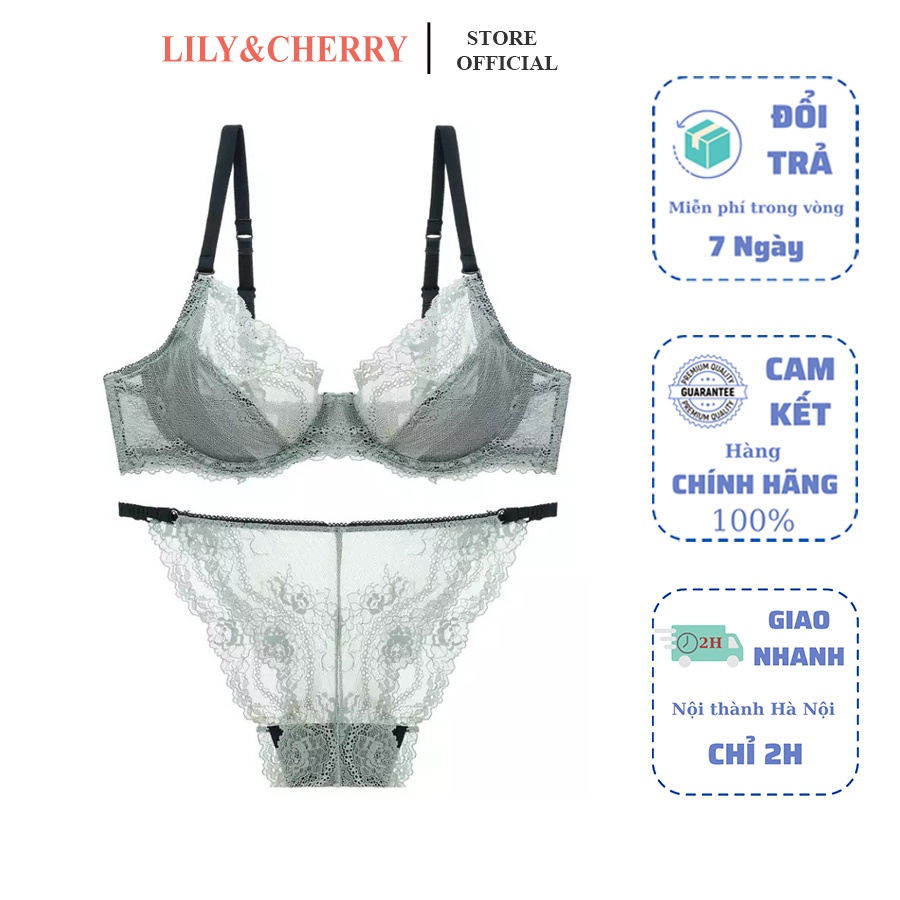Bộ lót ren BL042 Bộ lót không mút có gọng sexy, bộ lót đẹp