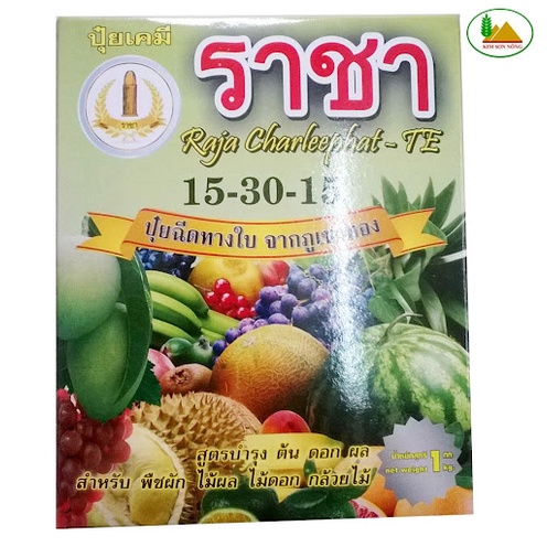 Raja 15-30-15 TE 1kg Phân bón lá Thái Lan tạo mầm hoa shopVTNN
