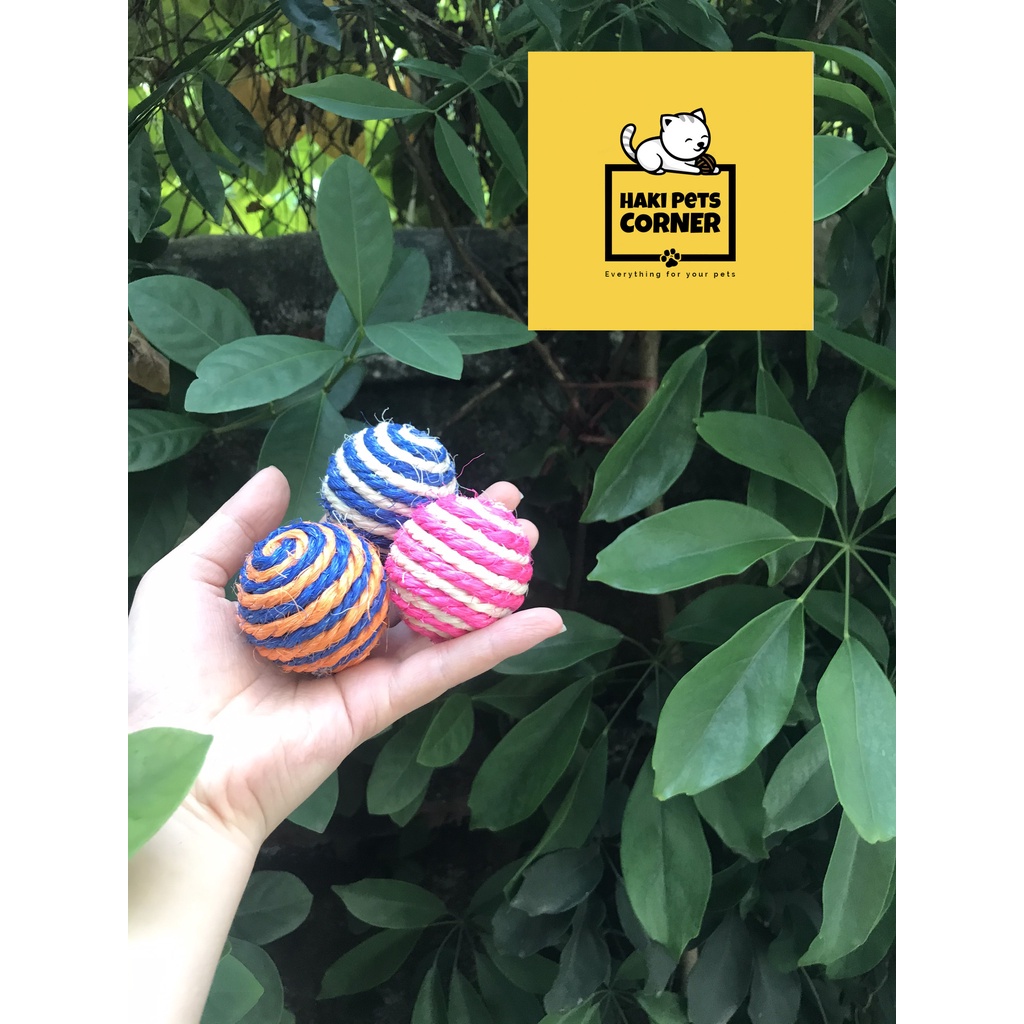 Đồ chơi cho mèo, Bóng cói cho mèo