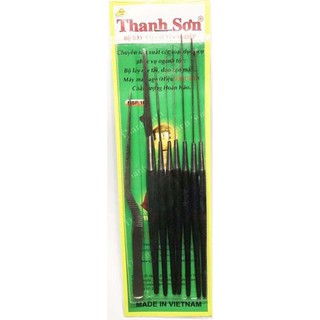 Vỉ dụng cụ lấy rái tai Thanh Sơn - 8 cây