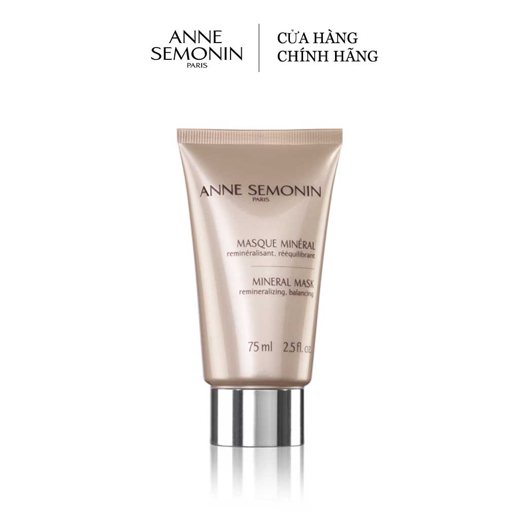 Mặt nạ khoáng chất biển Mineral Mask Anne Semonin - Dưỡng ẩm và tăng cường sức sống cho da 75ml