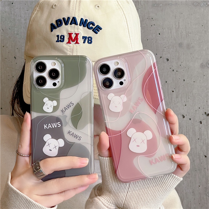 Ốp Điện Thoại imd Hình Gấu Cho iphone 14 13 12 11 MAX PROMAX