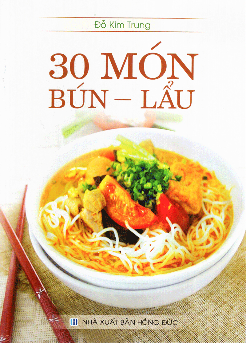 Sách 30 Món Bún - Lẩu