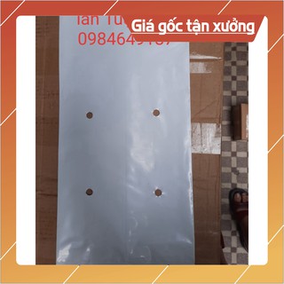 Túi PE 40 x 20 cm Trắng Đen trồng Dưa Lưới, Dưa Chuột, Nhà Kính, Nhỏ Giọt - Bền 3 - 4 Vụ (Cái) (Hàng Loại 1)