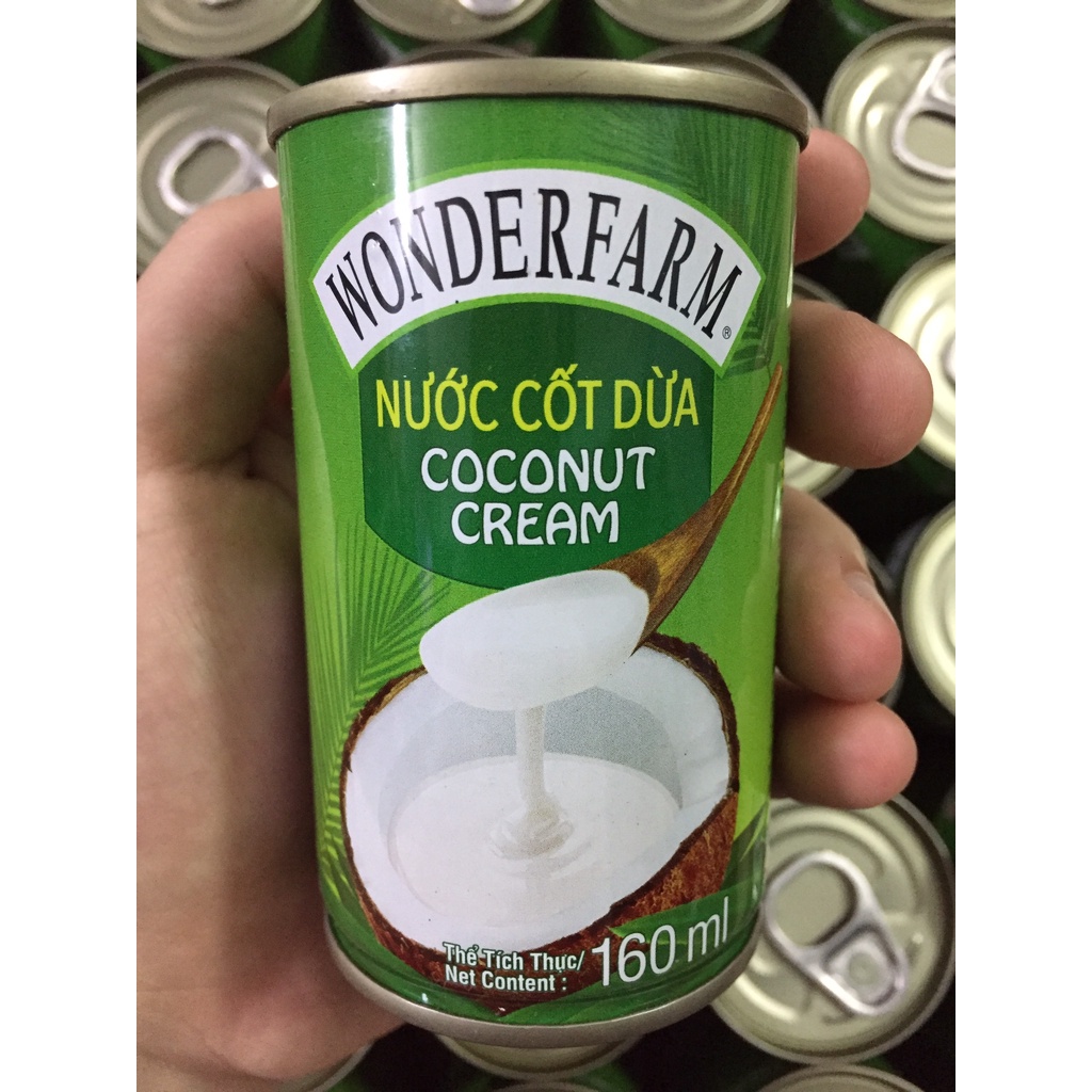 Nước cốt dừa Wonderfarm 160ml- 400ml