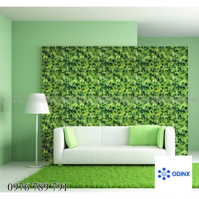 CUỘN 10M GIẤY DÁN TƯỜNG (decal cuộn) MÃ THẢM LÁ 3D