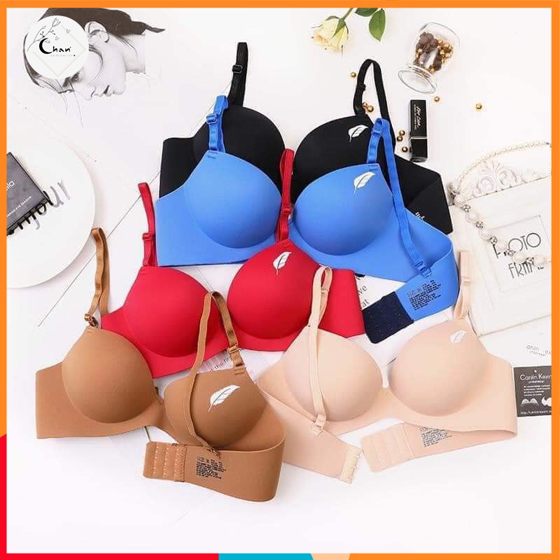 Áo lót  nữ su đúc CXG A01 áo ngực không gọng nâng ngực quả chéo - Chan Underwear