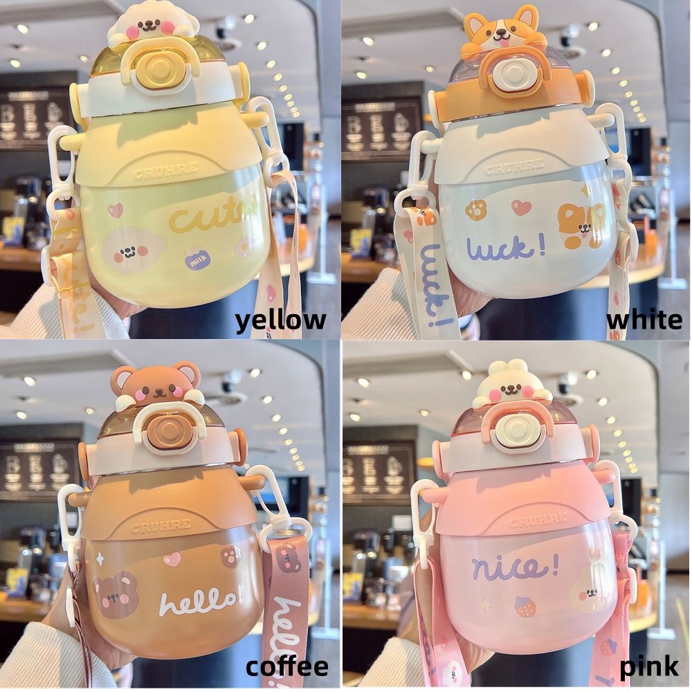 Bình Nước Giữ Nhiệt 780ml Bằng Thép Không Gỉ Dễ Thương Xinh Xắn