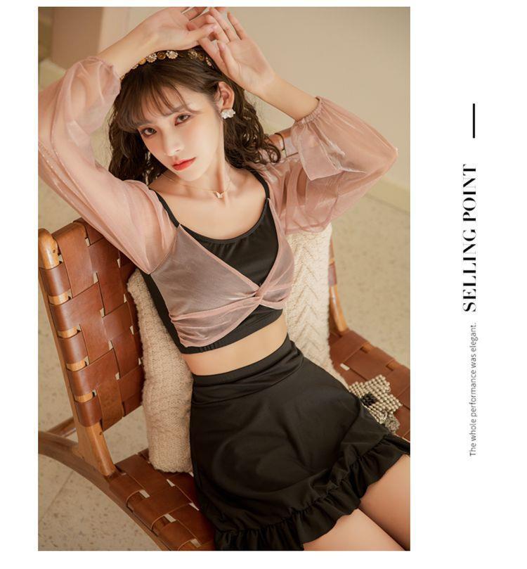 KoreaninsSwomen Swimwear2021New Year Tides Conservative Split Hot Springs, Including Student Swimwear | BigBuy360 - bigbuy360.vn