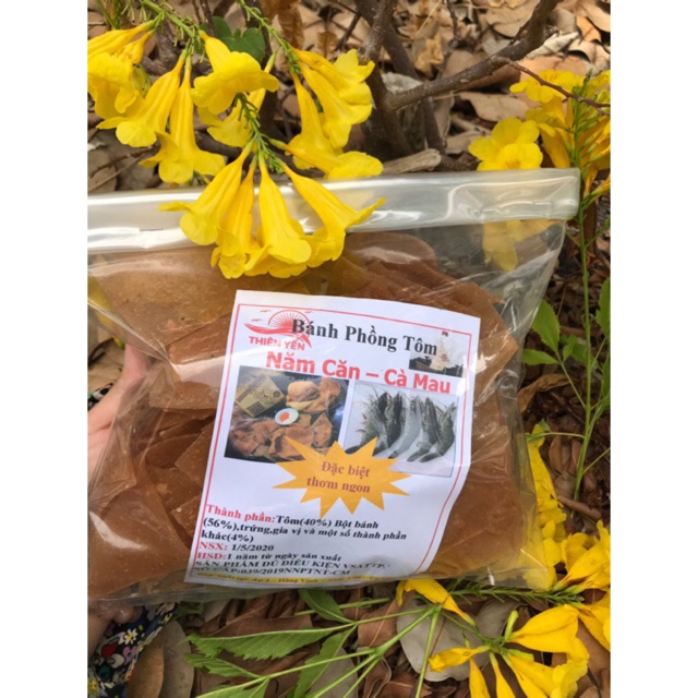Bánh Phồng Tôm🍤🍤🍤Đặc Sản Năm Căn - Cà Mau (500gam/ túi)