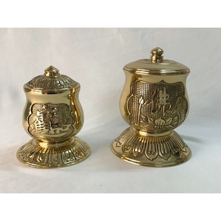Chung trà bằng đồng cao cấp lộc thành