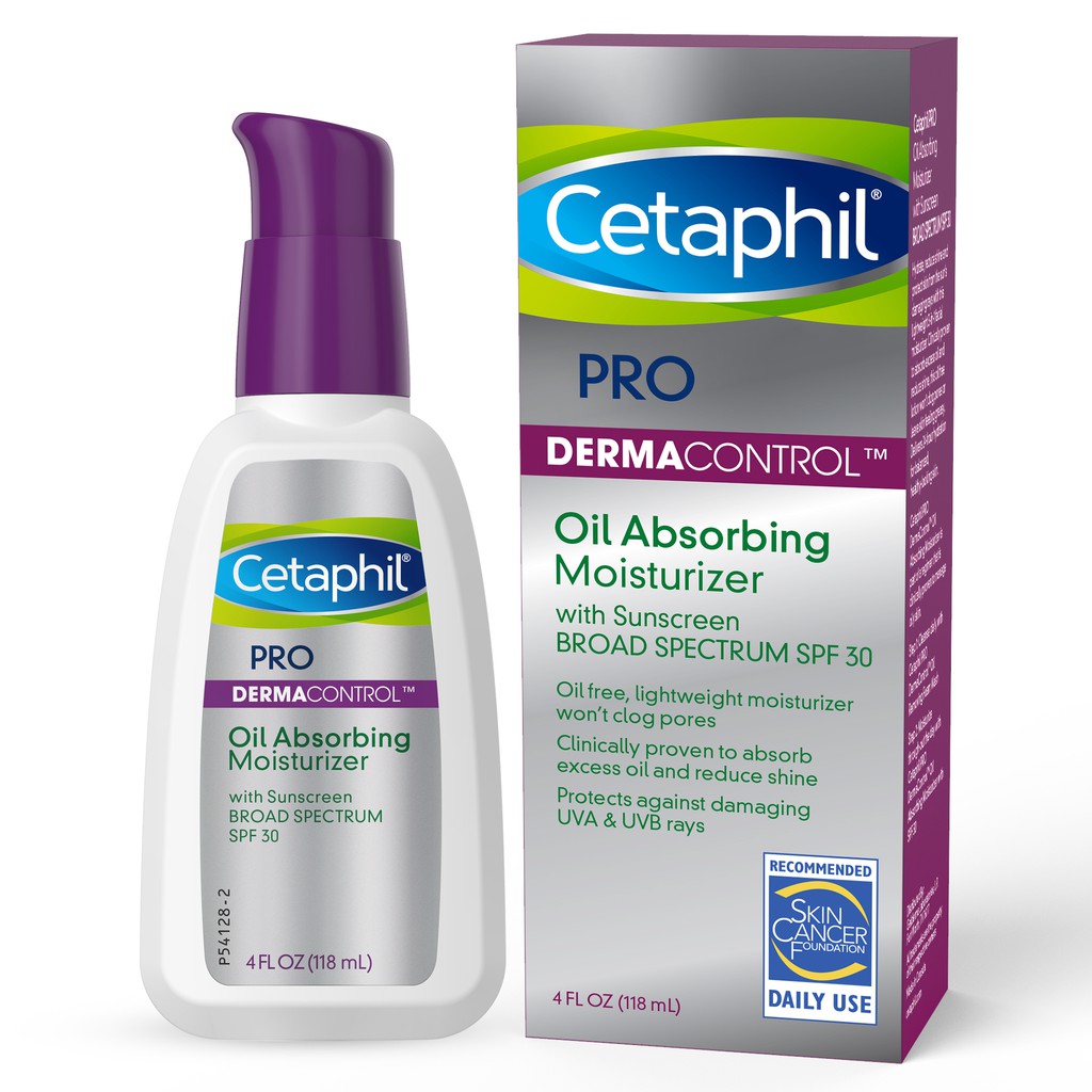 Kem chống nắng dưỡng ẩm Cetaphil Pro Dermacontrol Oil Absorbing Moisturizer SPF 30 (118ml)