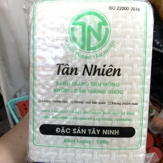 0.5kg bánh tráng mỏng cuốn rau sống thịt luột - chính gốc Tây Ninh