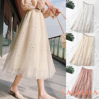 Chân Váy Tulle Hoạ Tiết Trăng Sao Thiết Kế Thanh Lịch