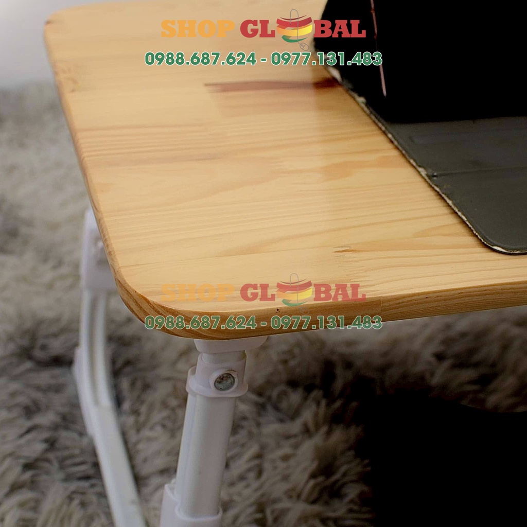 Bàn Học Gấp Gọn Bàn Làm Việc Mini Chân Chữ U Tăng Giảm Chiều Cao