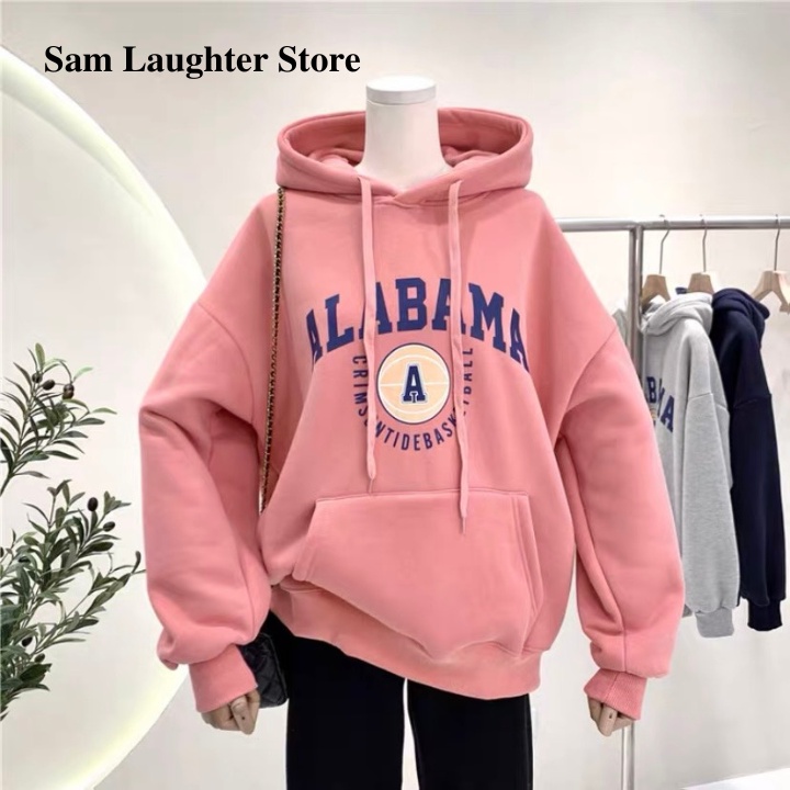 Áo hoodie nữ, hoodie nữ form rộng A903 Sam Laughter Store