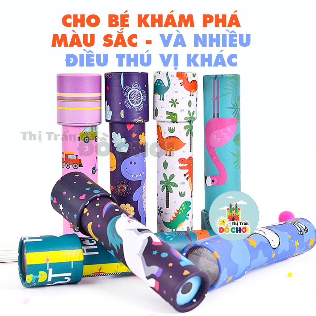 Đồ chơi kính vạn hoa ma thuật phong cách cho bé khám phá và tăng cường trí tưởng tượng - Thị trấn đồ chơi