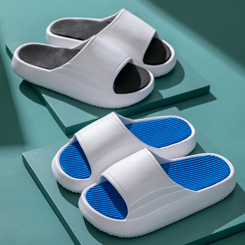 Dép Bánh Mỳ ,Dép Quai Ngang Nữ Đế Cao 5cm Form Unisex Chất Liệu Eva Siêu Nhẹ Siêu Bền DBM2