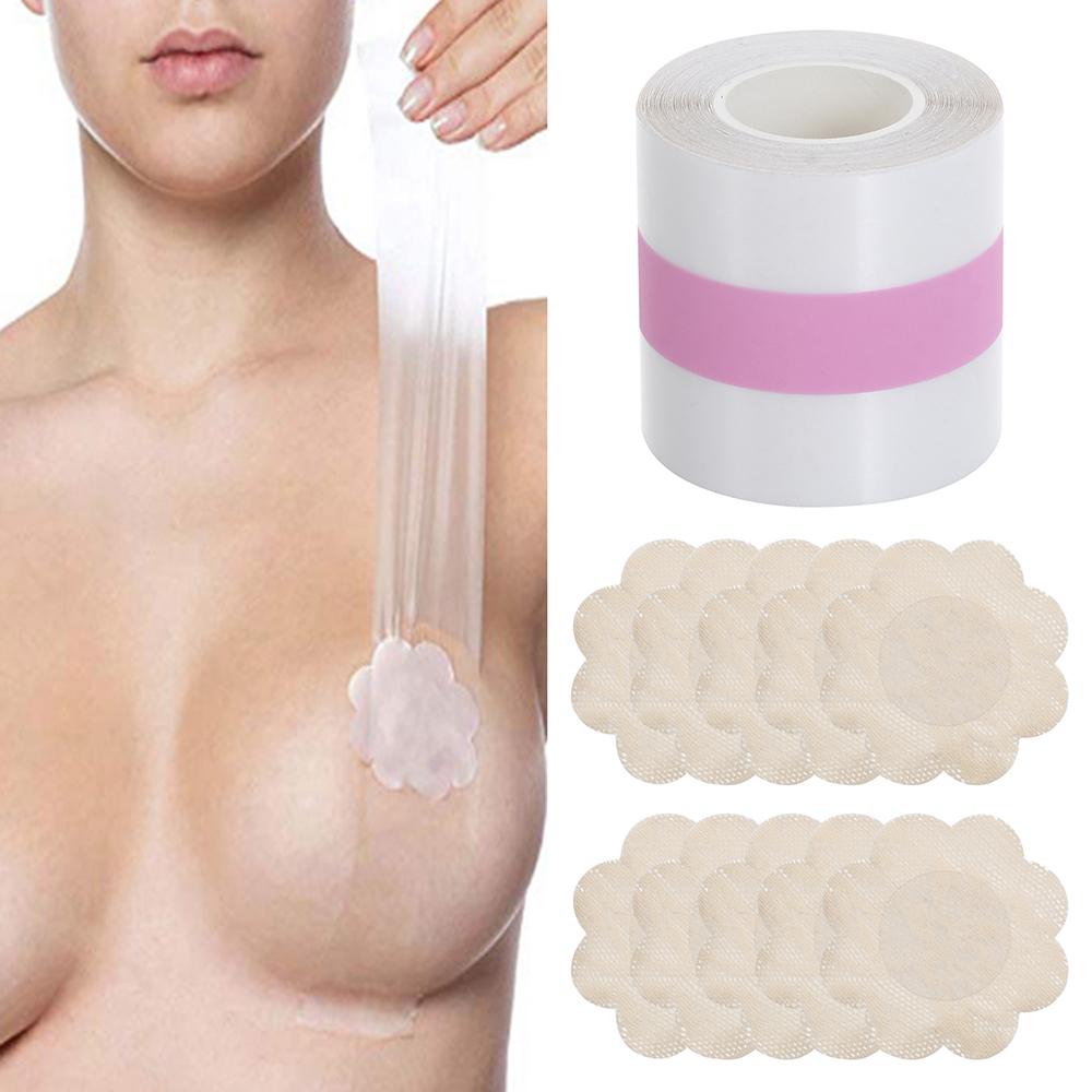 Miếng Dán Ngực Trong Suốt Tiện Dụng Cho Nữ