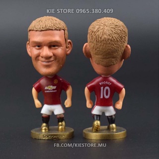 Tượng cầu thủ bóng đá Wayne Rooney / Manchester United 2016-2017 cử động các khớp