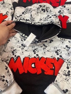 Áo micky hoodie bé trai