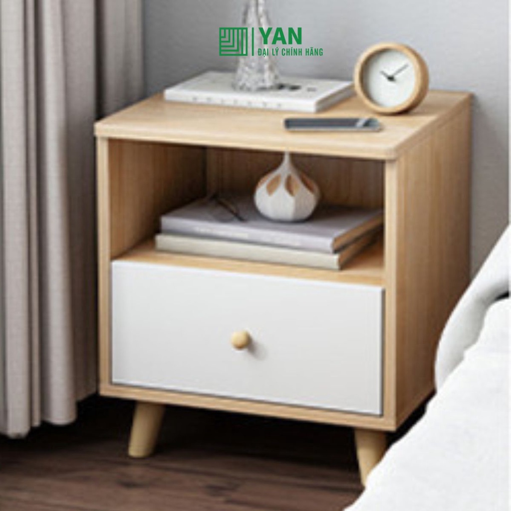 Tủ đầu giường, kệ tab đầu giường có ngăn kéo tiện lợi phong cách hiện dại - gp109.41