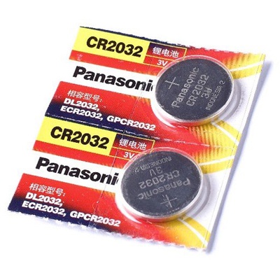 Pin chìa khóa CR2032, pin Panasonic Lithium 3V