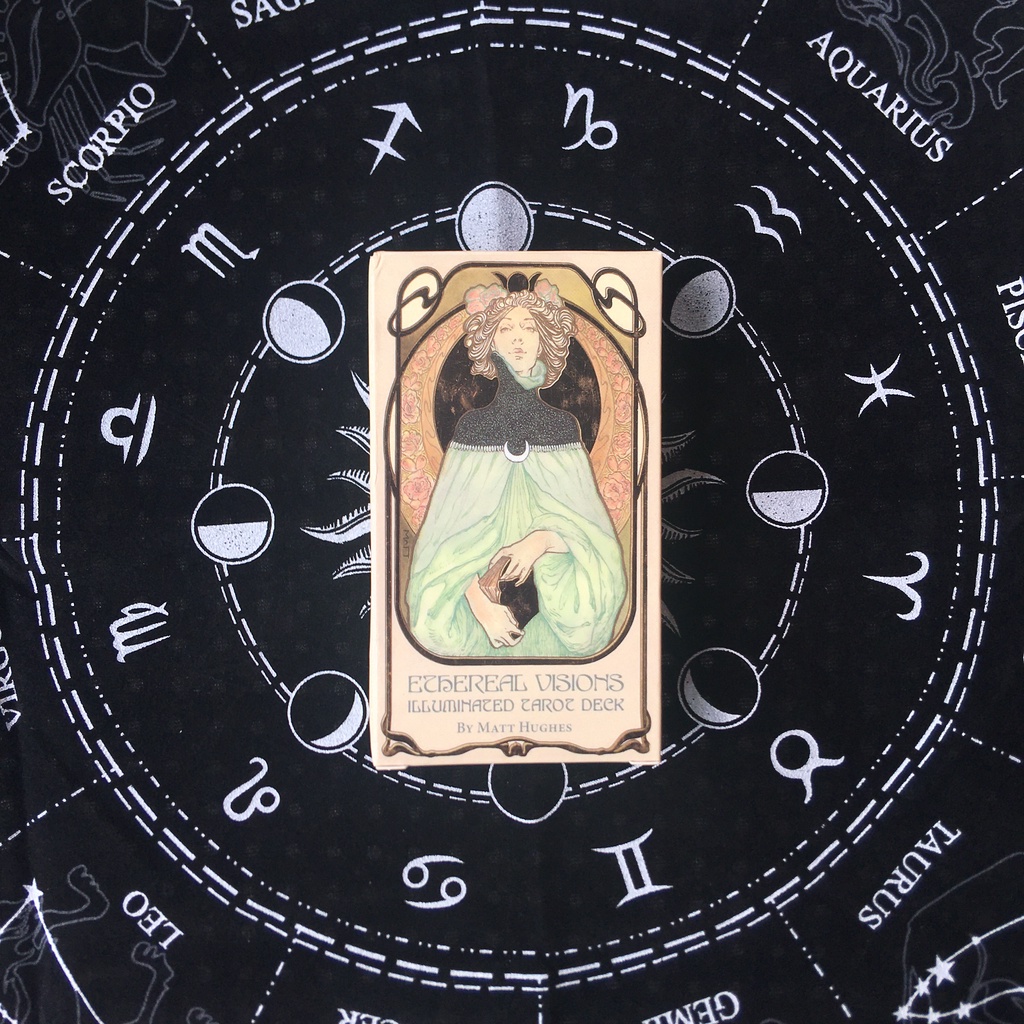 Ethereal Visions Tarot Ethereal Visions Tarot Bói toán tiết lộ phiên bản tiếng Anh Card Board Game