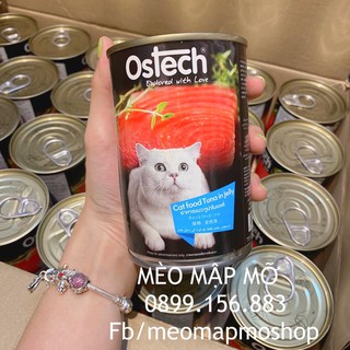 PATE CHO MÈO MỌI LỨA TUỔI DẠNG LON 400g OSTECH THÁI LAN