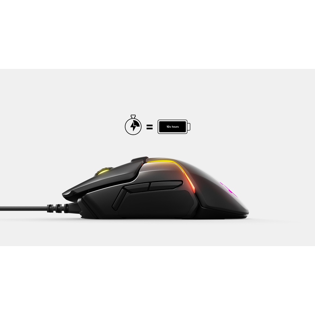 Chuột máy tính chơi game có dây - Steelseries Rival 600 RGB - Hàng Chính Hãng