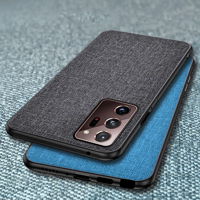 For Samsung Galaxy Note 20/20 Ultra Fabric Case Full Cover Stylish Canvas Hard Cases | BigBuy360 - bigbuy360.vn