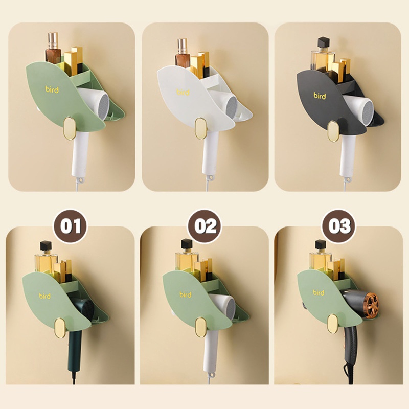 Giá Đỡ Máy Sấy Tóc Rảnh Tay Cho Phòng Tắm