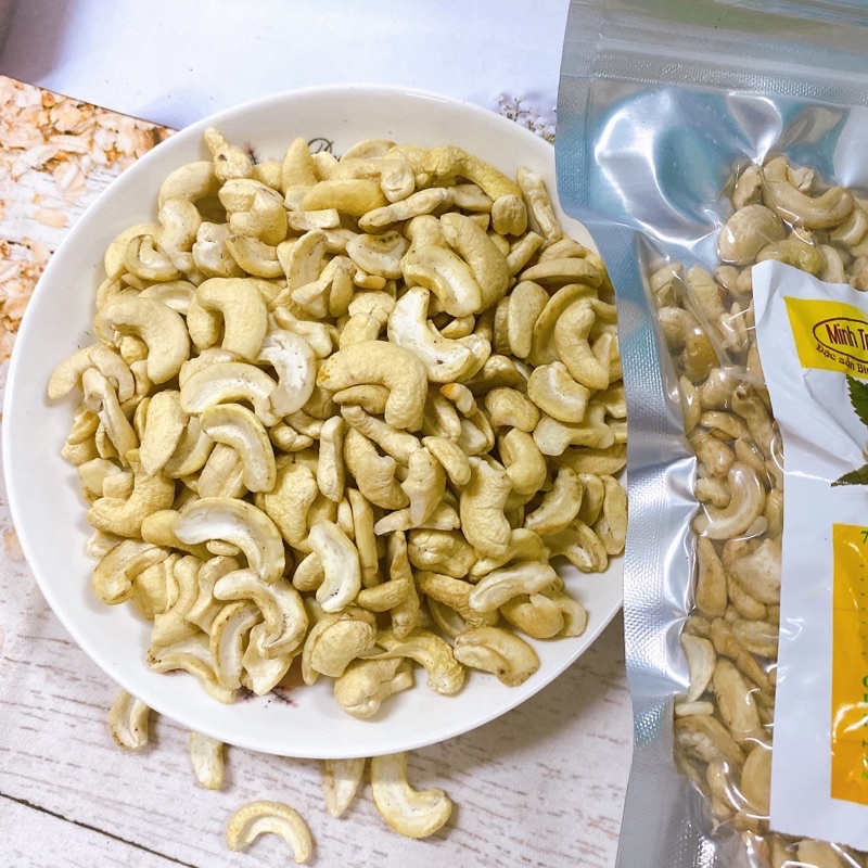 500g hạt điều tươi bể đôi làm sữa