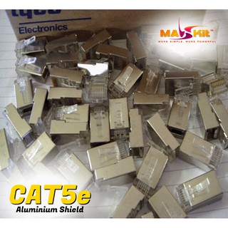 Combo 10 đầu jack RJ45 (Cat5e) chống nhiễu COB • Chính hãng