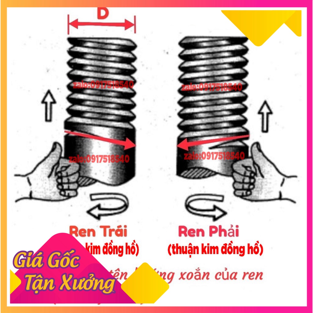 Ốc chuyển ren chân gương kiếng - ốc nâng chân gương sh và các loại xe (giá 1 chiếc) (Ảnh Sp thật)