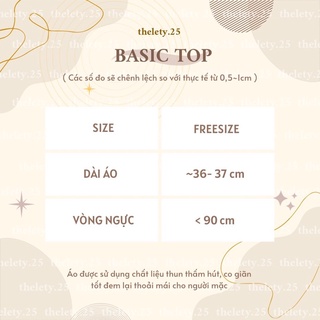 Áo Croptop Cổ Lọ Sát Nách BASIC CROPTOP | 𝐭𝐡𝐞𝐥𝐞𝐭𝐲