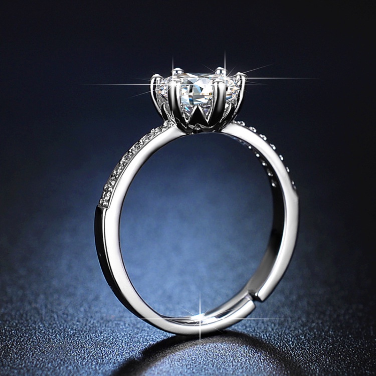 Nhẫn Đính Đá Zircon Thời Trang Cho Nữ