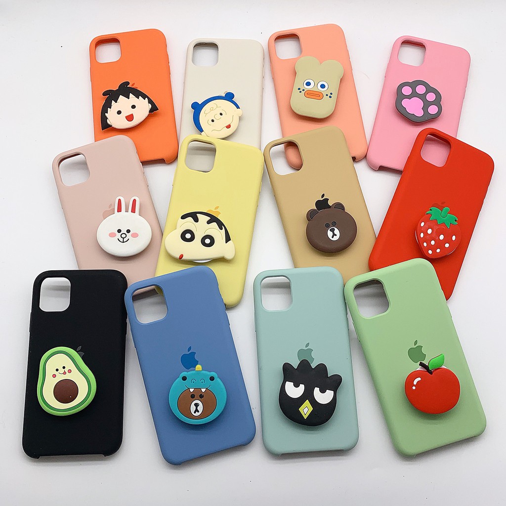 [TẶNG KÈM POP] ỐP LƯNG IPHONE 11 CHỐNG BẨN 3 SIDE