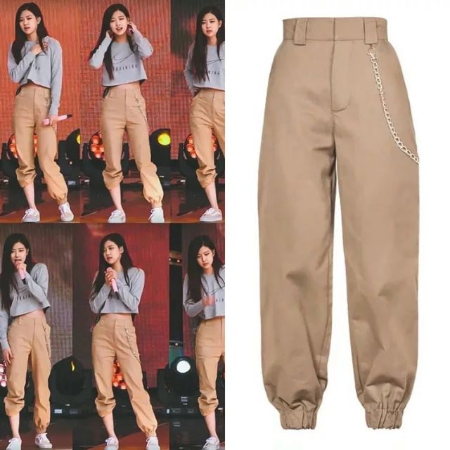 ORDER_Quần jogger kèm chain BLACKPINK LISA, ROSÉ & Hyuna | BigBuy360 - bigbuy360.vn