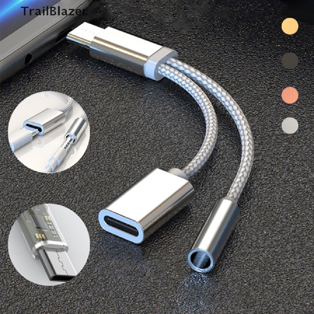 Đầu Chuyển Đổi 2 Trong 1 Từ Type-C Sang Type-C