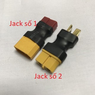 Jack chuyển đổi Pin XT60 - chữ T, Jack chuyển ESC XT60 - chữ T