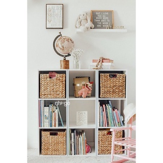 kệ gỗ tổ ong, kệ ô vuông trang trí đa năng tiện lợi 3 ô (90x30x30cm) - HOME DECOR