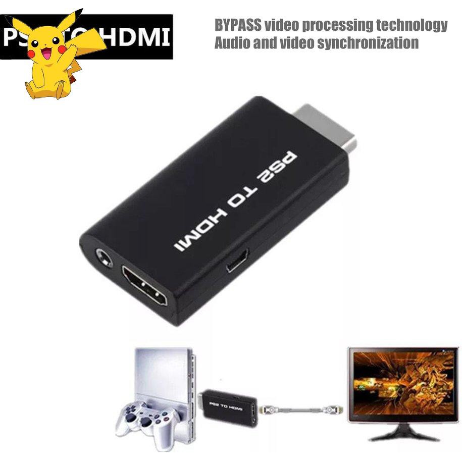 Thiết bị chuyển đổi âm thanh video PS2 sang HDMI kèm cáp AV HDMI cho SONY chất lượng cao