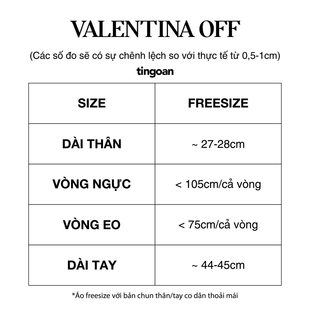 Áo trễ vai croptop tay rời vân hoa hồng VALENTINA OFF/PK | BigBuy360 - bigbuy360.vn
