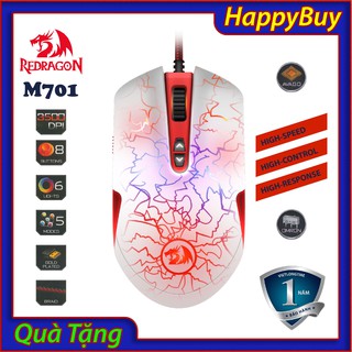 Chuột chơi Game Redragon Lavawolf M701B/W