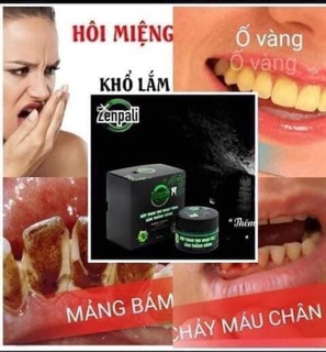 Bột than tre làm trắng răng