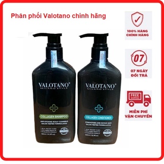 Bộ sản phẩm dầu gội, dầu xả, dầu hấp, tinh dầu, xả khô, xịt dưỡng Valotano