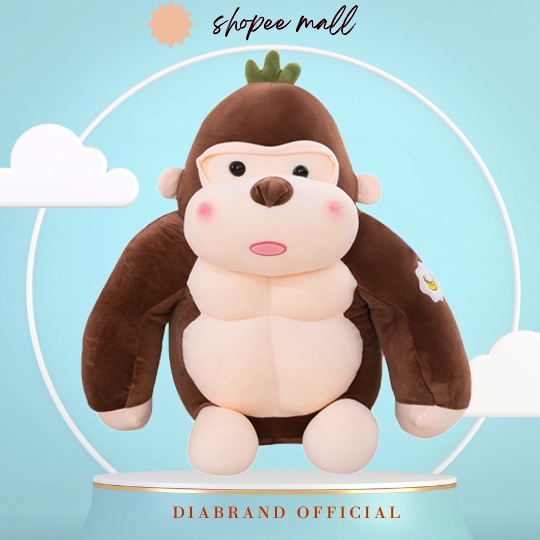 Gấu Bông Khỉ King Kong Size 45cm Siêu Xinh - Diabrand