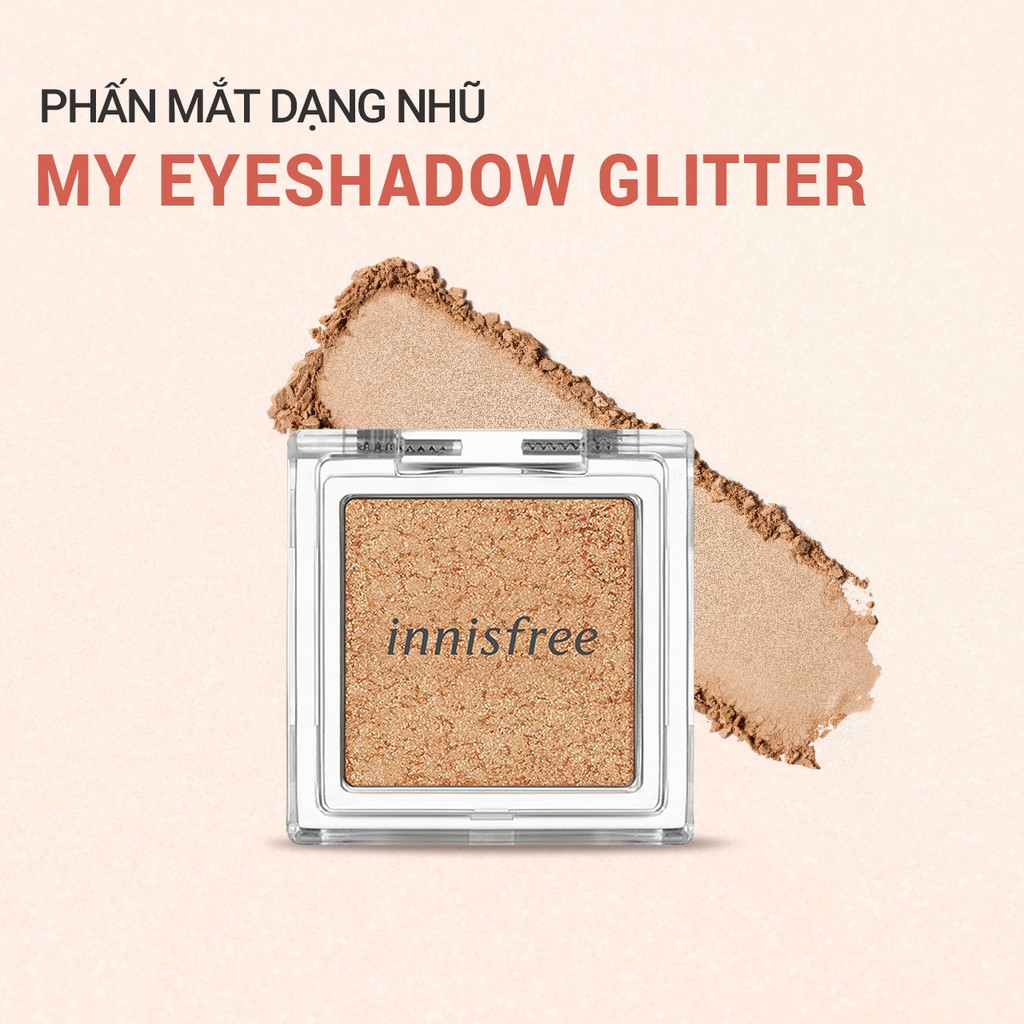 Phấn mắt dạng nhũ Innisfree My Eyeshadow Glitter 2g (màu 15-40)