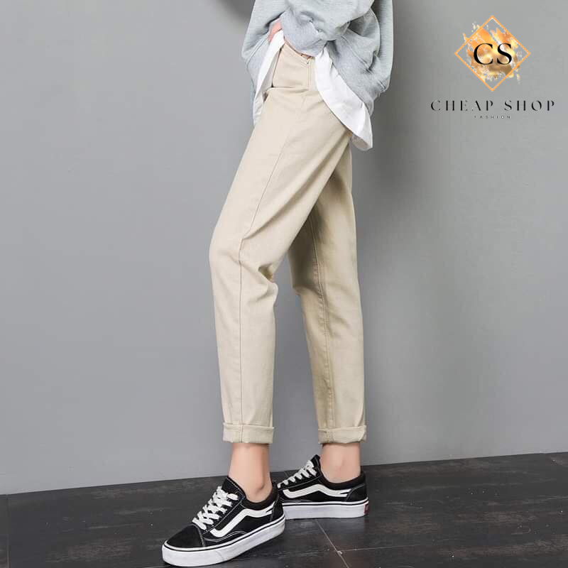 Quần baggy nam nữ, quần nam kaki ống suông dài Loyalboutique đi học đi chơi đủ màu đủ size